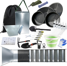 37Pcs Complete Gold Panning Kit for Adults Beginners Enthusiasts picture