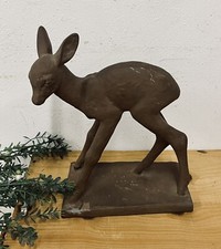 Vintage Karlsruhe Pottery fawn deer #4881 West Germany Sculpture Rare find. “D” picture