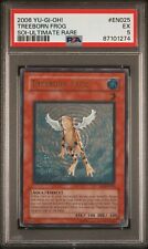 Yugioh Card Treeborn Frog Ultimate Rare Unlimited Shadow of Infinity PSA 5 picture