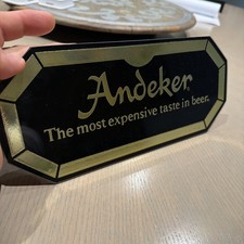 Vintage Andeker Beer Sign picture