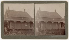 CANADA STEREOVIEW - Ontario - Lindsay Home - Fowler & Co 1890s RARE picture