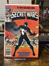 Marvel Super Heroes Secret Wars #8 1984 Newsstand Black Suit SpiderMan Midgrade picture