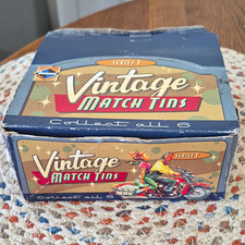 Diamond Vintage Match Tins Series 1 Collectible Tin Set, With 24 Unopened Tins. picture