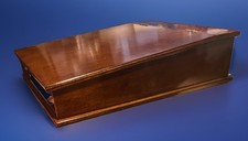 Lap Desk #183291S by The Bombay Co. 11.5 “X 13.5” Hinged Wood Top VGC Preowned picture