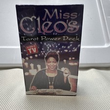 Y2K 2001 Miss Cleo's Tarot Card Power Deck EUC Metaphysical Manifestation picture