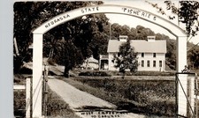 NEBRASKA STATE FISHERIES c1910 POSTCARD real photo rppc ne historic location picture