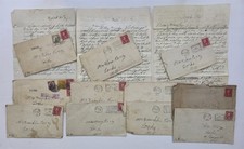 1925-6 vintage PERRY FAMILY locke ny DETROIT mi FARM LIFE AUTOMOBILE LETTERS lot picture
