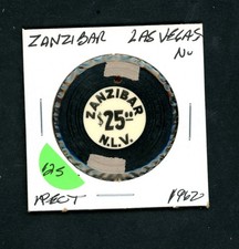 Vintage $25 Zanzibar North Las Vegas, Nevada Casino Chip picture