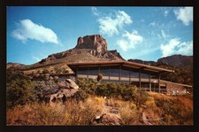 POSTCARD : TEXAS - BIG BEND NATIONAL PARK TX - CHISOS MOUNTAIN LODGE BUILDING picture