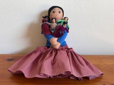 Vintage Navajo Storyteller Cloth Doll by Rose Carrillo 1991 Native American picture