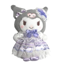 Sanrio Kuromi Mascot Bag Charm Fairytale Marchen Party Plush Keychain Dress picture