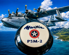 MARTIN P5M-2 MARLIN CONTROL WHEEL CAP picture