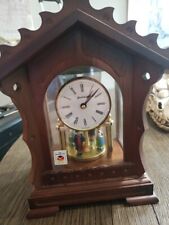 Vintage Schmeckenbecher German Anniversary Style Clock WORKS GREAT picture