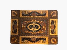 Sorrento Ware Marquetry Inlaid Wood Box Isola di Capri Italian Neoclassical Vint picture