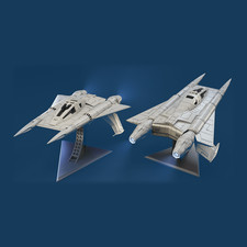 Buck Rogers In The 25th Century Thunder Fighter 1/32 Model Kit Custom 3d W Stand picture