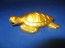 Cool Tortoise Turtle Shaped Butane Lighter Brass Color USA Stocked And Shipped picture