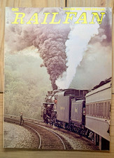 VTG Railfan Magazine FIRST ISSUE EVER Winter 1974 Vol 1 No 1 Railroading picture