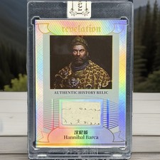 2025 Eternal Revelation World Celebrities Hannibal Barca Authentic History Relic picture