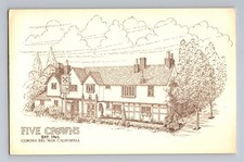 Five Crowns A Lawrys Associated Restaurant Carona Del Mar California Postcard picture