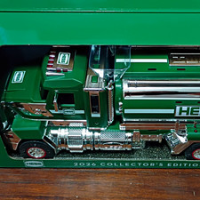 Hess 2026 Collector's Edition Green Toy Truck, Gas & Oil Theme picture