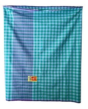 1980s Indonesian Cap Lopi Taltex Plaid Sarong Original Labels Diplomat’s Estate picture