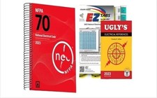 NEC 70 2023 | NFPA 70 2023 National Electrical Code + Ugly,s 2023 + EZ Tabs 2023 picture