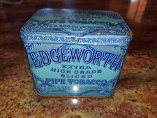 Vintage Edgeworth Extra High Grade Sliced Pipe Tobacco Tin Larus & Bro Co picture