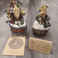 Boyd's Bears&Friend Holiday Ornaments Lot Of 2  Love Much Laugh Often picture