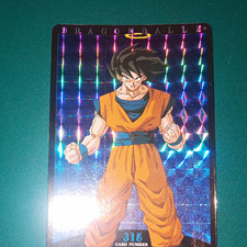 Dragon Ball Z Super Battle Goku Special Data #315 Hologram Japanese 1995 picture