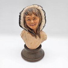 Anri Eskimo Girl Bust 16/2000 picture