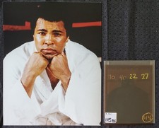 1971 Muhammad Ali v Frazier Training John Shearer LIFE Mag Portrait 4x5 Negative picture