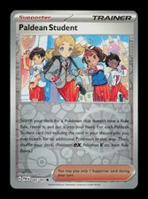 Paldean Student Scarlet & Violet Paldean Fates 085/091 Pokemon Holo Trading Card picture