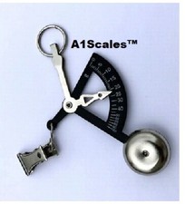 Handheld Pocket BLACK 90 Degree Postal Scale + Storage Pouch capacity 4oz/100gm picture