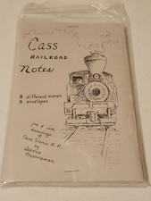 Cass WV Scenic Railroad West Virginia 8 Diff Note cards Brennemam souvenir Art picture