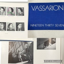 1937 Vassar College Poughkeepsie, New York Vassarion Yearbook 144 Pages picture