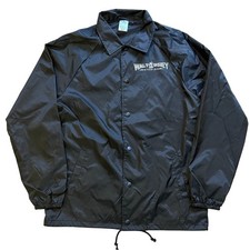 Walt Disney Studios Men's Black Windbreaker Light Jacket Mickey Mouse Medium picture