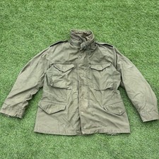 Vintage 1969 U.S. Army Vietnam Era M-65 Hooded Field Jacket Med Reg picture