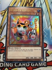 Yugioh Wind-Up Kitten Ultra Rare - MAZE-EN041 1st Edition - English picture