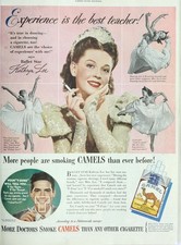 Kathryn Lee Vintage 1940s Camel Cigarettes Ad Ballet Star Reprint Wall Art picture