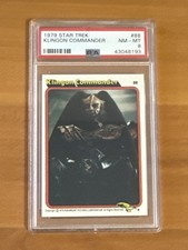 1979 Topps Star Trek: The Motion Picture #88 Klingon Commander PSA 8 picture