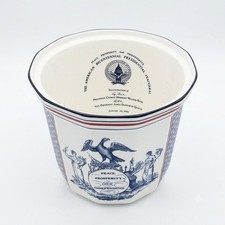 1989 George H.W. Bush Inaugural Planter Pfaltzgraff Mottahedeh Bicentennial 7.5” picture
