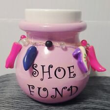 Shoe Bank Fund Jar Charms Collectible Piggy Bank Ceramic 5