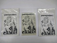 Purgatori Vs Lady Death Ashcan Lot Platinum 38/50 + 2 Of 666 picture