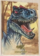 2026 Cryptozoic CZX Jurassic Park III Velociraptor 1/1 Sketch Card By Blanc_28 picture