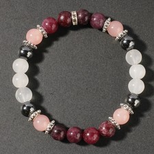 1pc Sereniva Bracelet, Natural Menopause Relief, Healing Natural Stone Jewelry picture