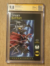 Image Comics Spawn-Batman NN 1 May 1994 CGC 9.8  SIGNED SS Todd McFarlane KEY picture