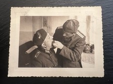 Vintage WWII Photo Bulgarian Soldiers Medical Dentist Uniforms  picture