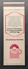 Vintage Dunkin Donuts Matchbook Cover picture