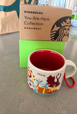 Starbucks You Are Here Spain 🇪🇸 2 Oz Ornament NEW picture