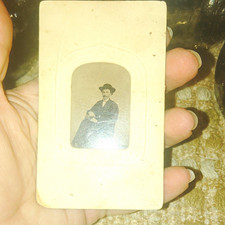 John H. Rogers Original Black & White CDV Portrait Photo of Man, Unframed, 1pc picture